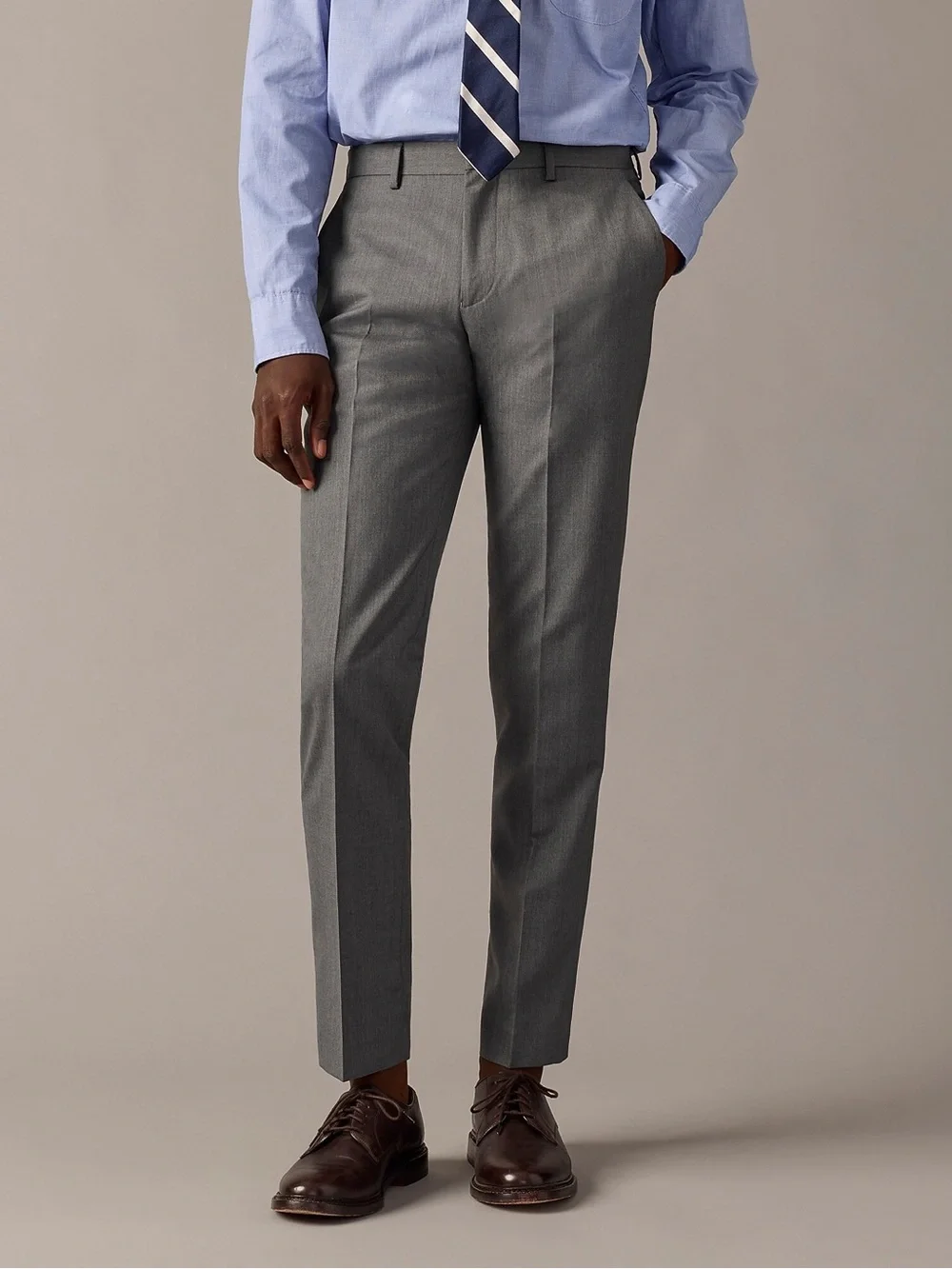 J. CREW Ludlow Slim-fit suit pant‎ in Italian wool Gray Size 32 NWT $250 43966